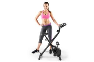 Marcy Folding Upright Exercise Bike with Magnetic Resistance NS-654