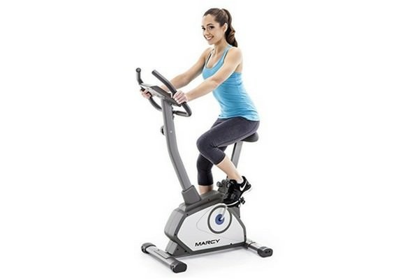 Marcy Magnetic Upright Bike With 8 Levels of Resistance NS-40504U