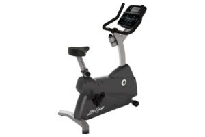 Life Fitness Bike C1 Upright Lifecycle with Track Connect Go Console C1TC-XX00-0105